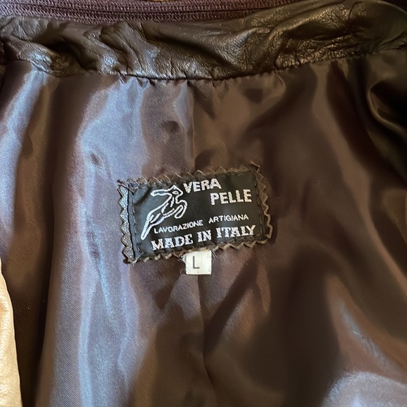 Italian Leather Jacket - Picture 2 of 5